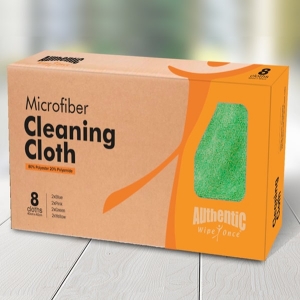 green microfibre cloths